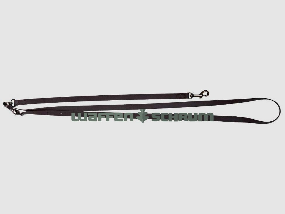AKAH Umhängeleine aus Bio-Thane / Länge: 1,65m / Breite: 19mm / Farbe: braun