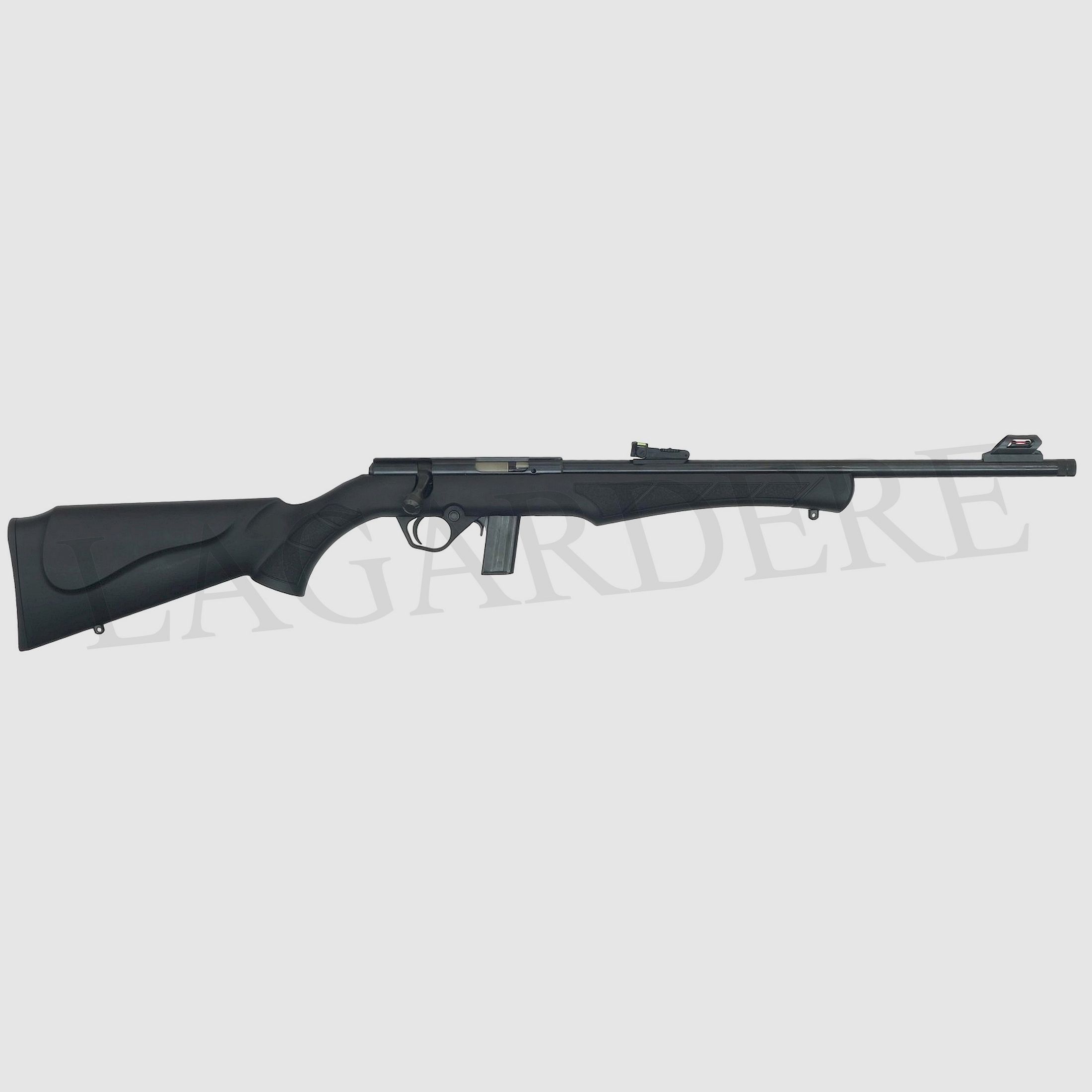 CBC/ROSSI 8122 LAUF FILETIERT 18" SCHWARZ (REPETIERBÜCHSE PERKUSSION ANNULIER)