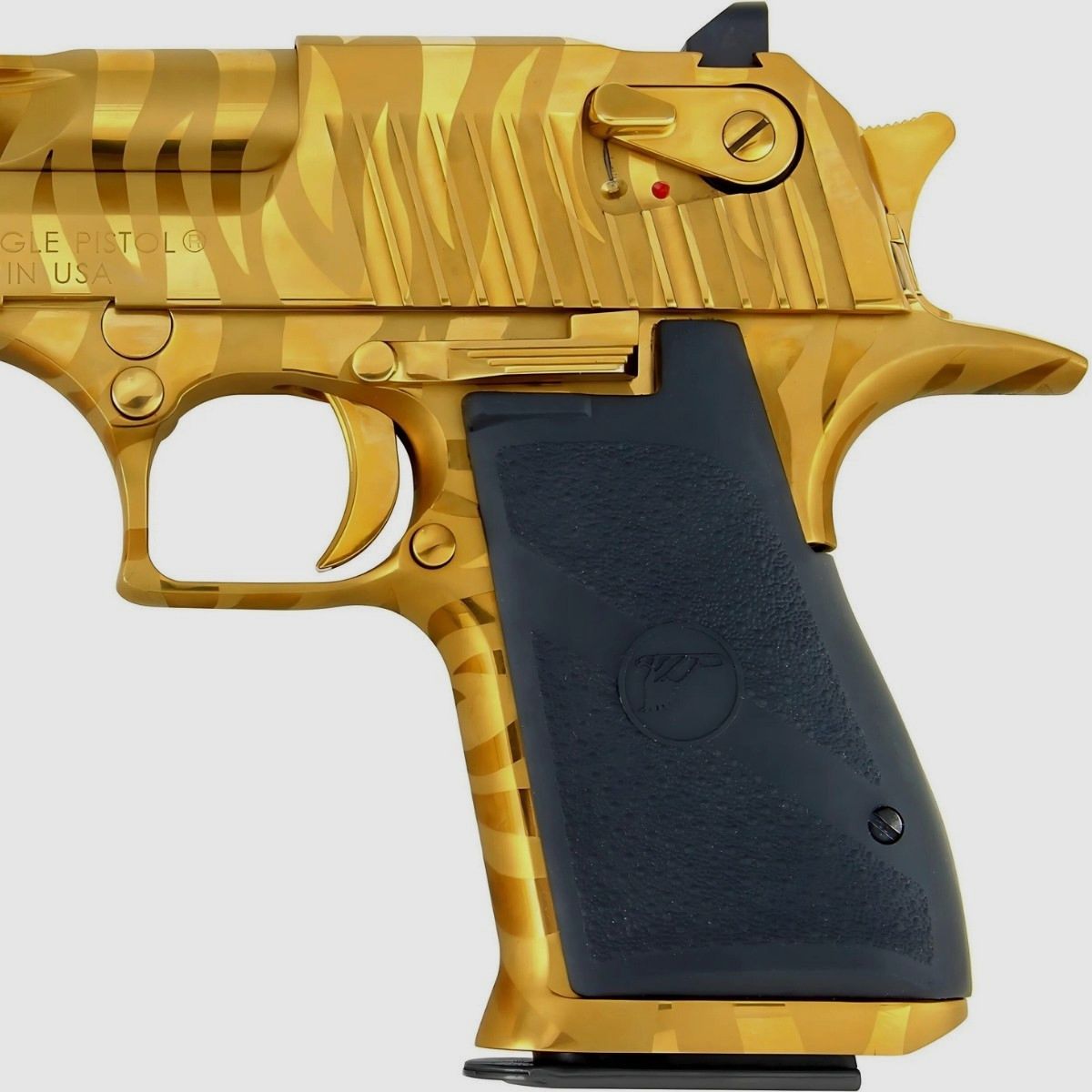 Desert Eagle XIX 6'' Titanium Gold Tiger Stripes .44Magnum (DE44TG-TS), image 5 sur 8