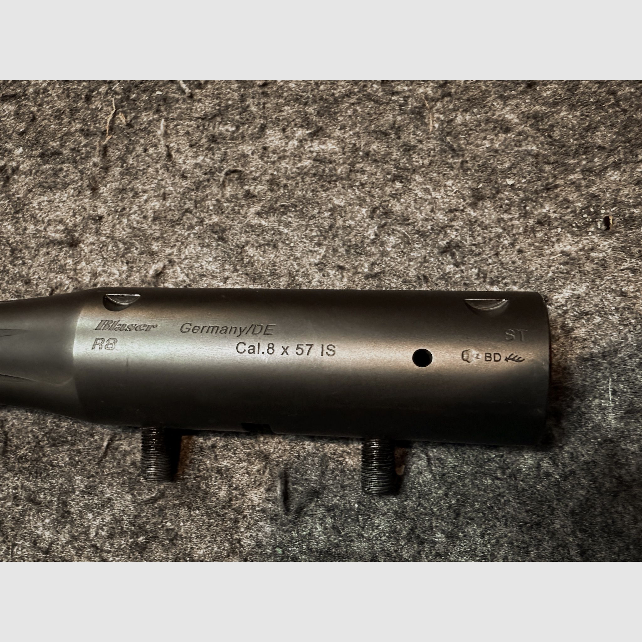 Blaser R8 interchangeable barrel 8X57IS fluted