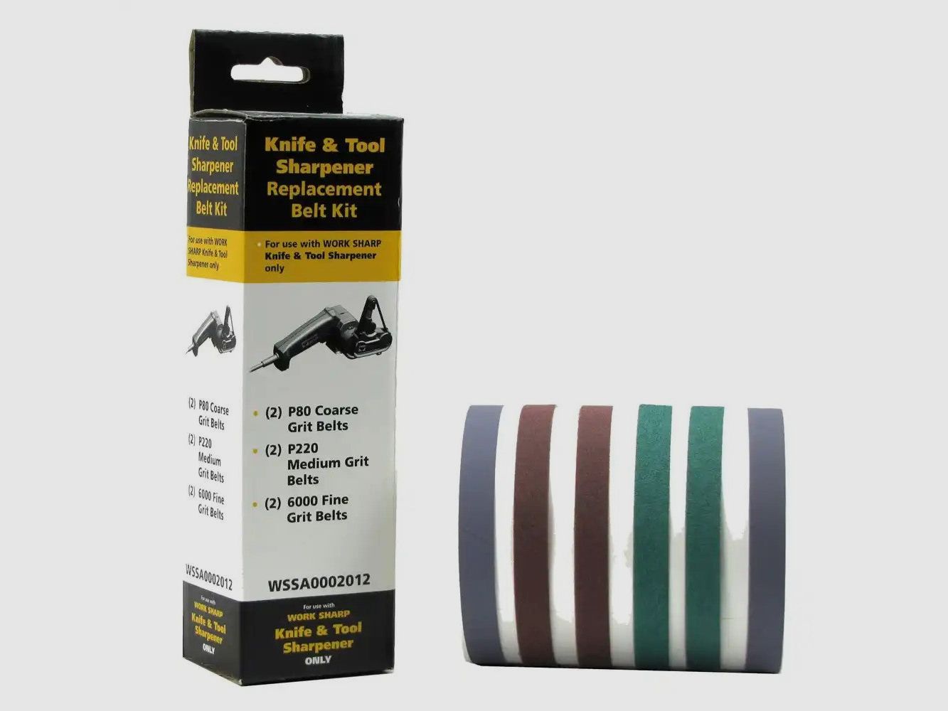 Schleifband für Messer- und Werkzeugschärfer – 6er-Pack