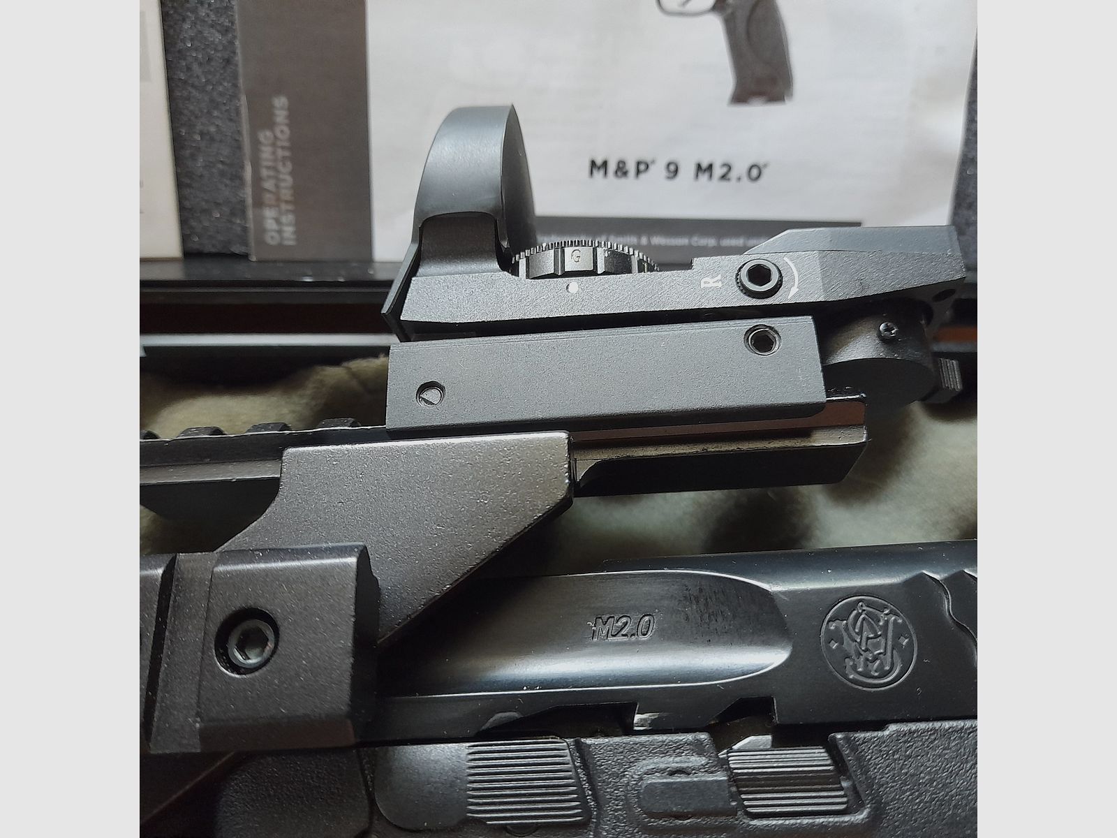 Umarex Smith & Wesson M&P9 M2.0 mit 2 TPM Magazinen im Koffer Set