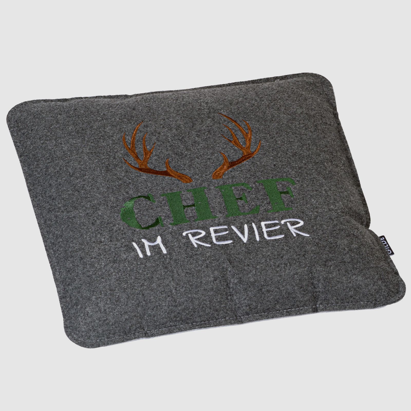 Viltkussen chef in het gebied