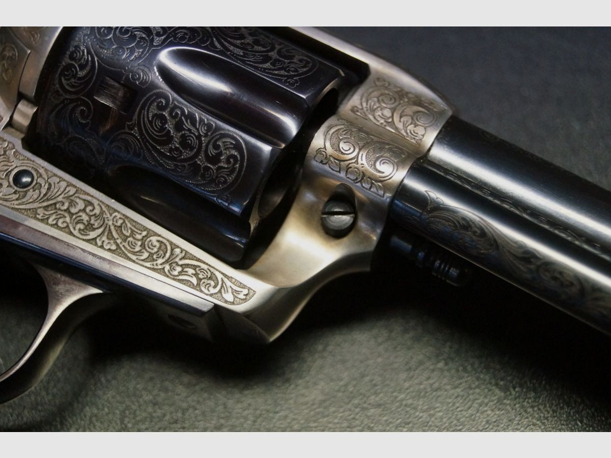 Uberti graviert Hirsch Griff, Bild 4 von 7