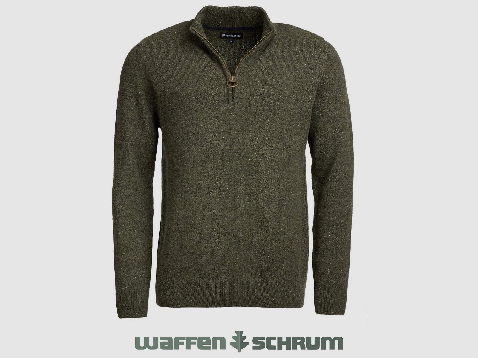 Barbour Troyer Essential Tisbury Half Zip Ciemna Wodorostowa