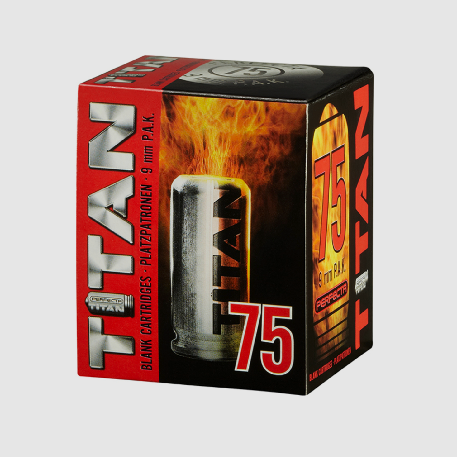 Titan Platzpatronen 9mm PAK – 75Stk.