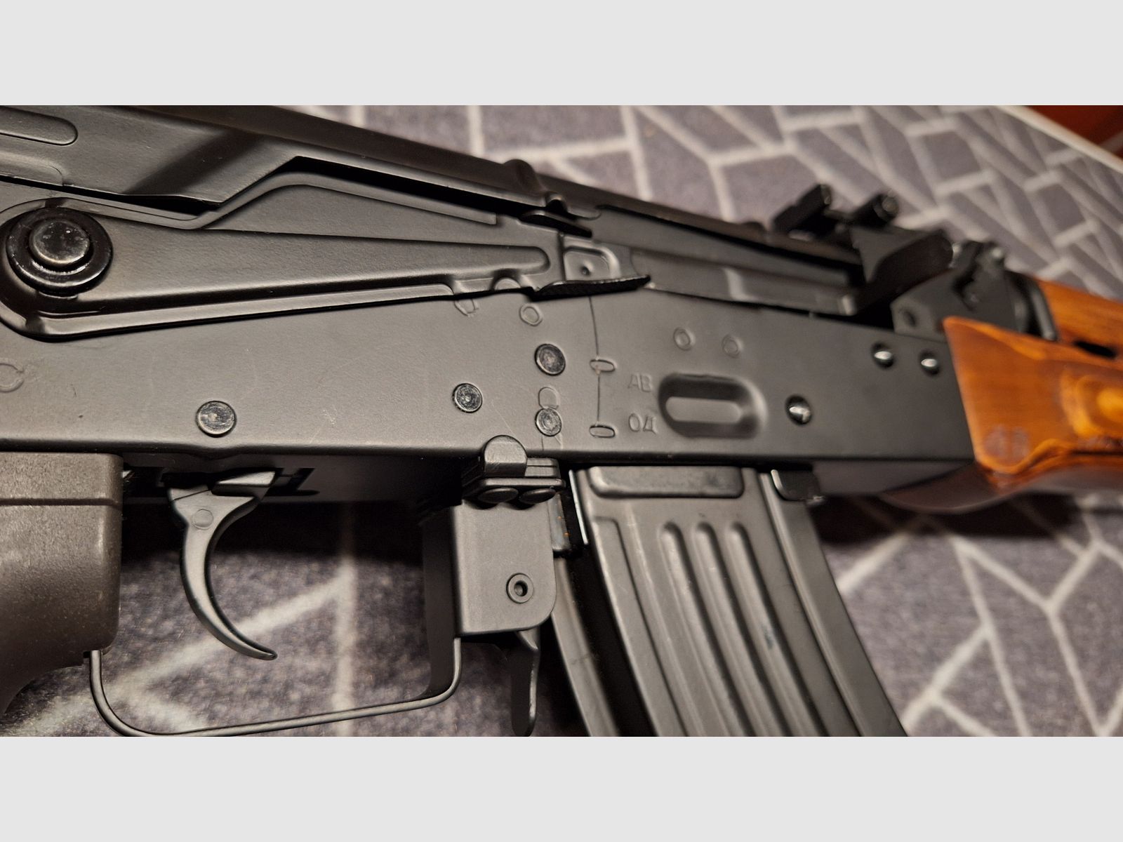 AK47 BEGADI SPORT AEG metal completo/madera real-NUEVO!