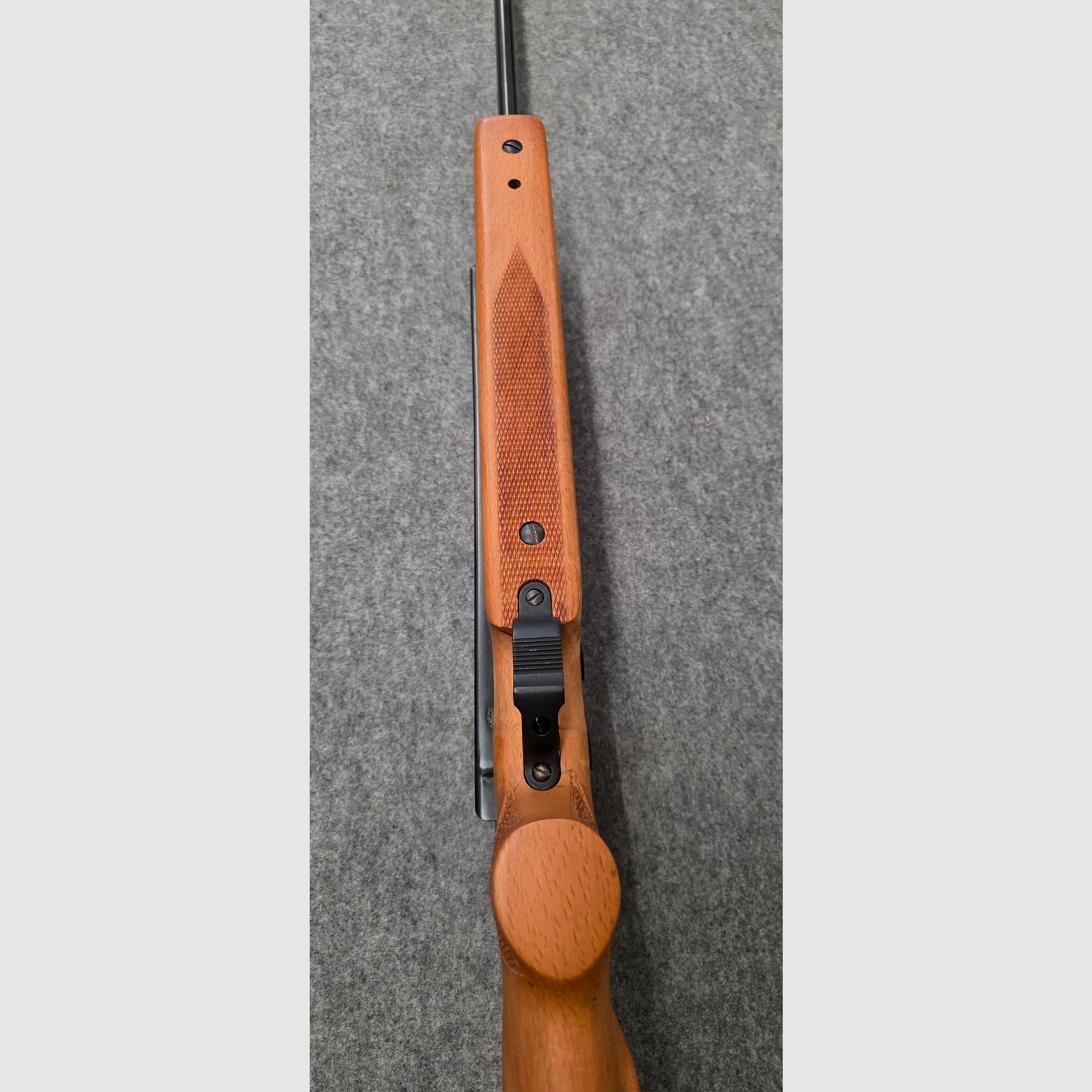 Im seltenen Holzschaft Monte Carlo Haenel Seitenspanner Mod. 312  mit Diopter im  guten Zustand cal. 4,5mm Diabolo