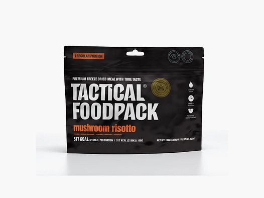 Tactical Foodpack Plato Principal Risotto de Champiñones