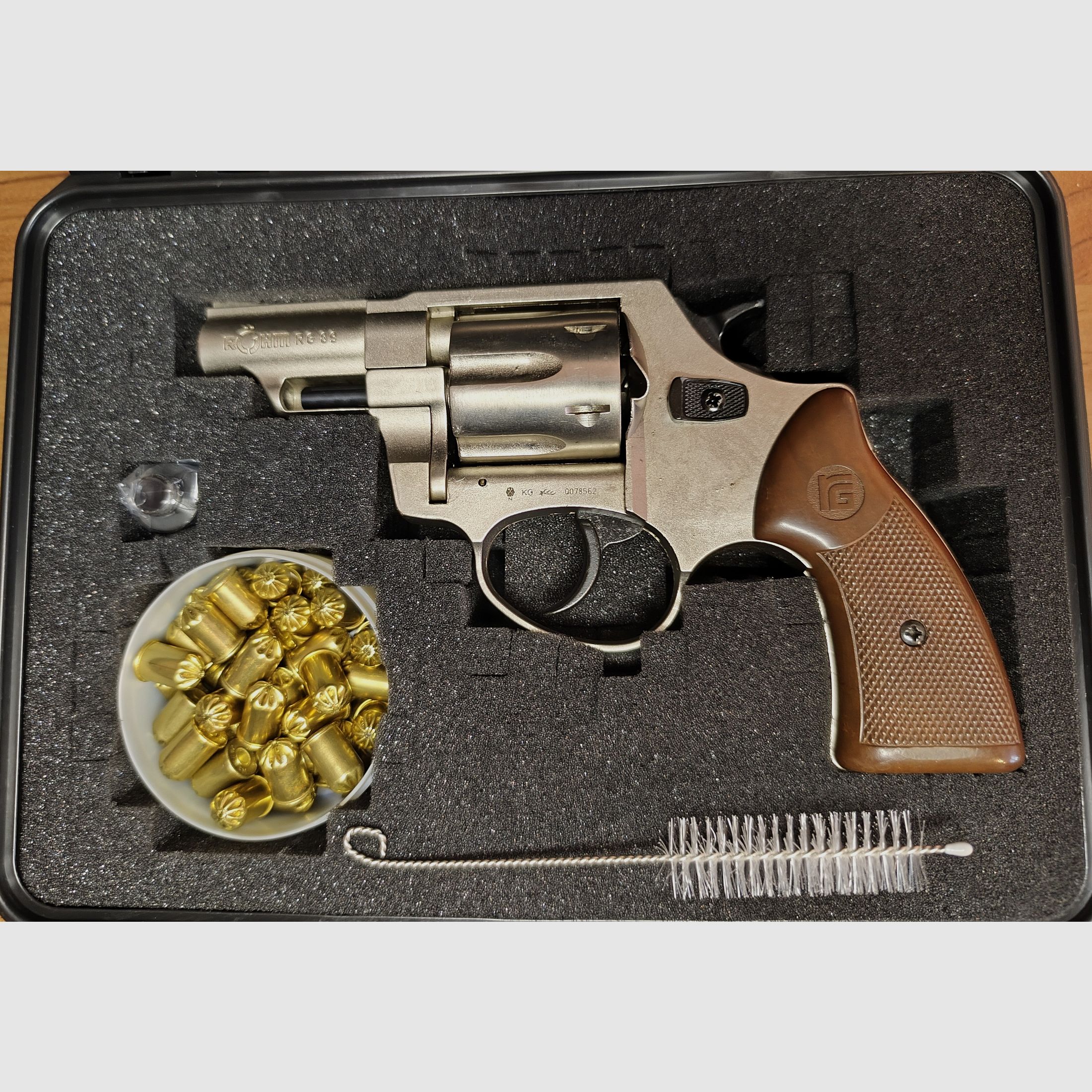 Röhm RG 89 Nickel PTB 451 Silvester Set + Pyro und Munition