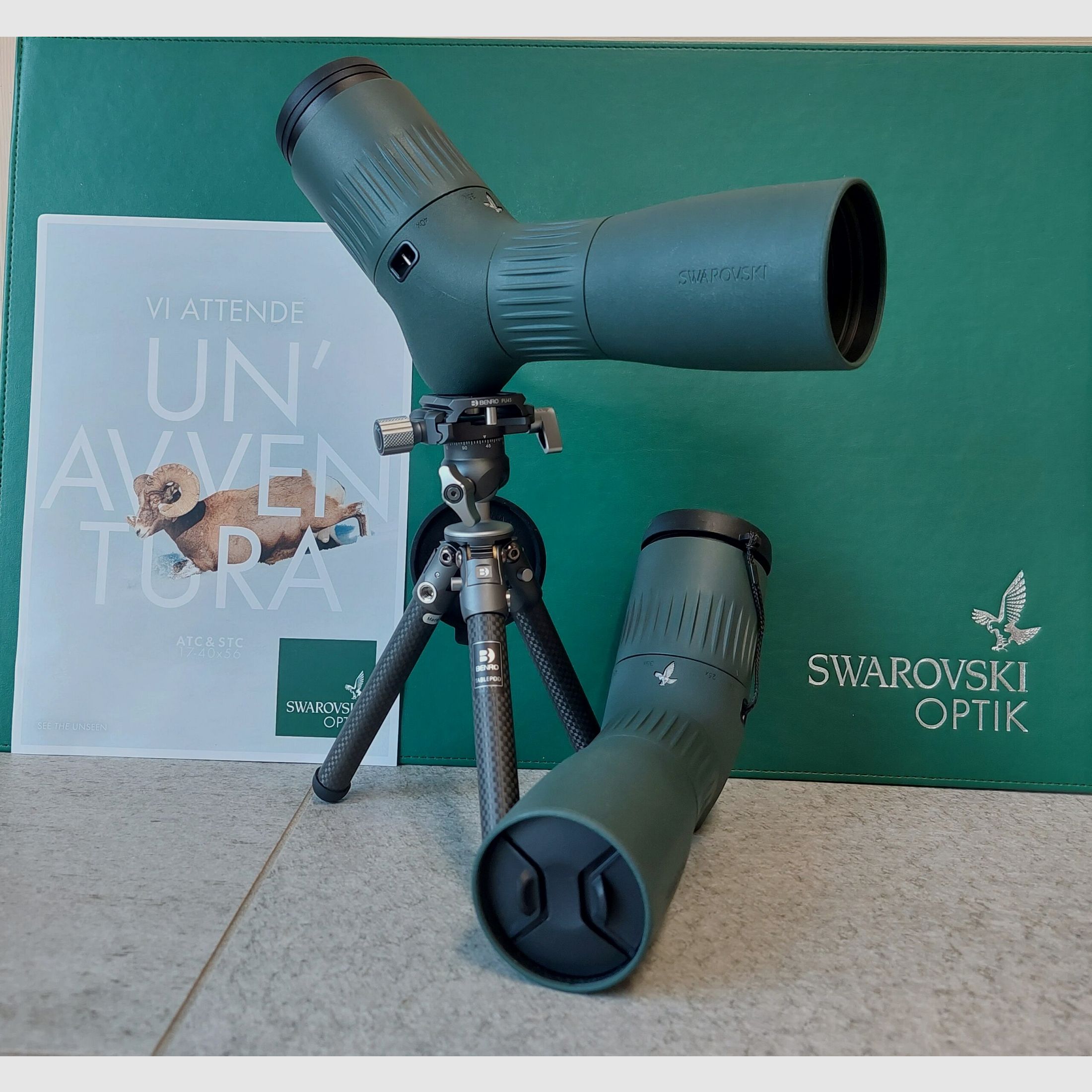 SWAROVSKI ATC 17-40X56 SPOTTING SCOPE, image 2 of 2
