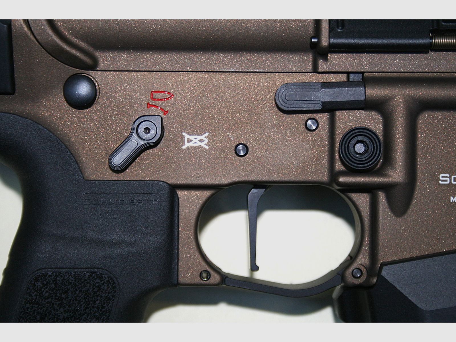 Selbstladebüchse SCHMEISSER AR15-9 M4FL DYNAMIC / 12,5" – 9x19mm (BRONZE), Bild 7 von 10