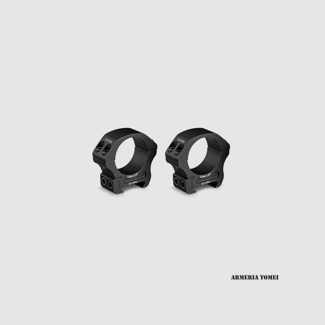 VORTEX – PRO SERIES RINGS 30MM TUBE | LOW HEIGHT | 0.90″/22.86MM