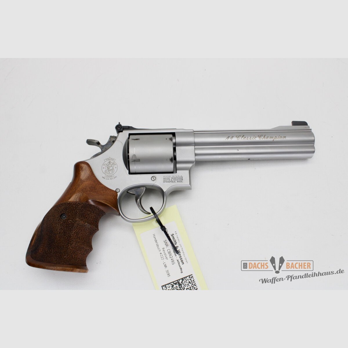 Revolver S&W Smith & Wesson Mod 629-4 ".44 Classic Champion" Cal. .44Rem Mag 6" cañón