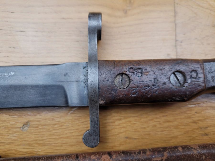 Schöne und sehr seltene ROSS MK I Versuchsklinge (nicht MKII) – Kanadische Armee – 1910 Sehr schönes Exemplar, Bild 10 von 15