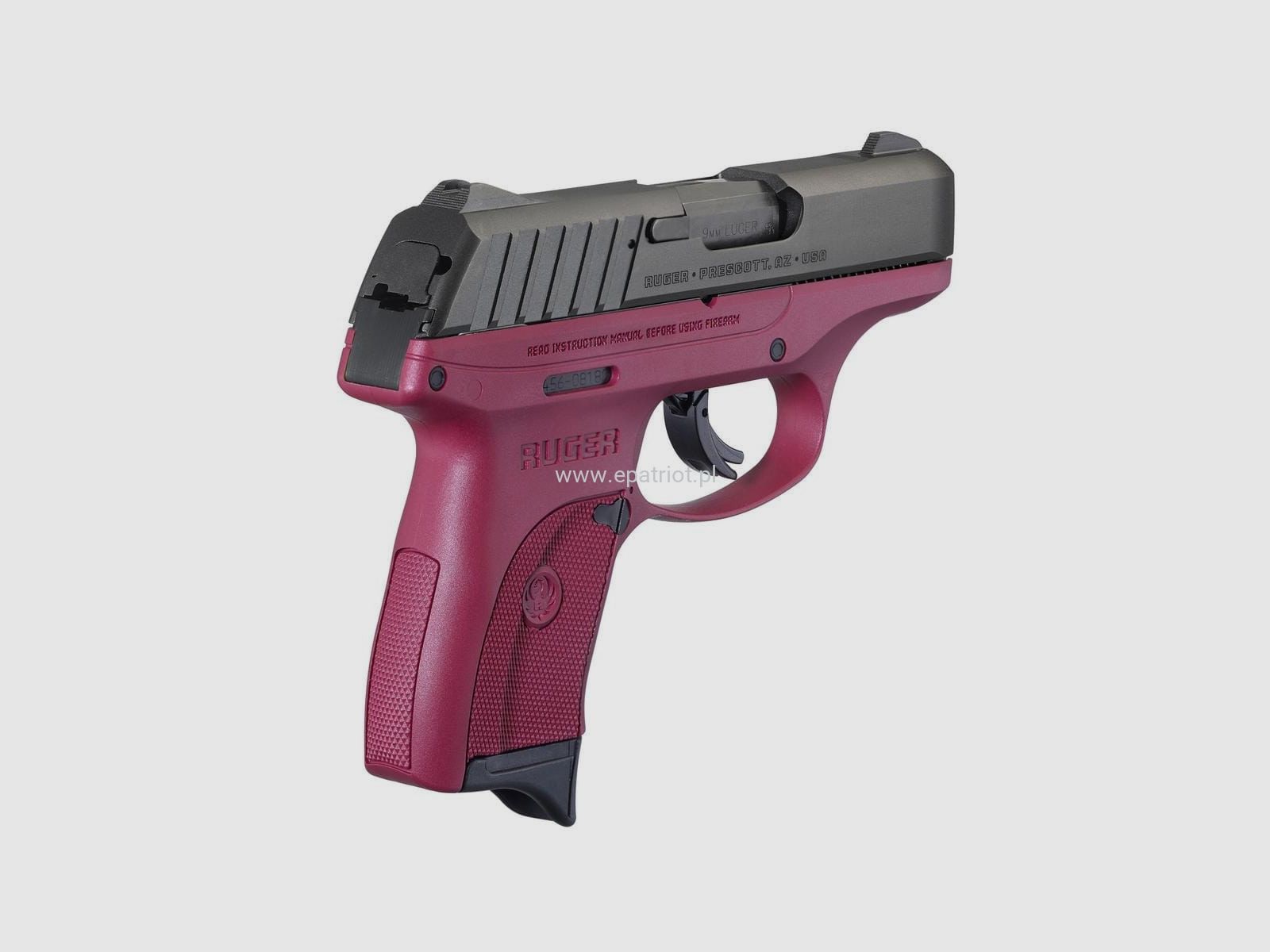 Ruger EC9s Pistole Black/Marsala 3298, Bild 5 von 6