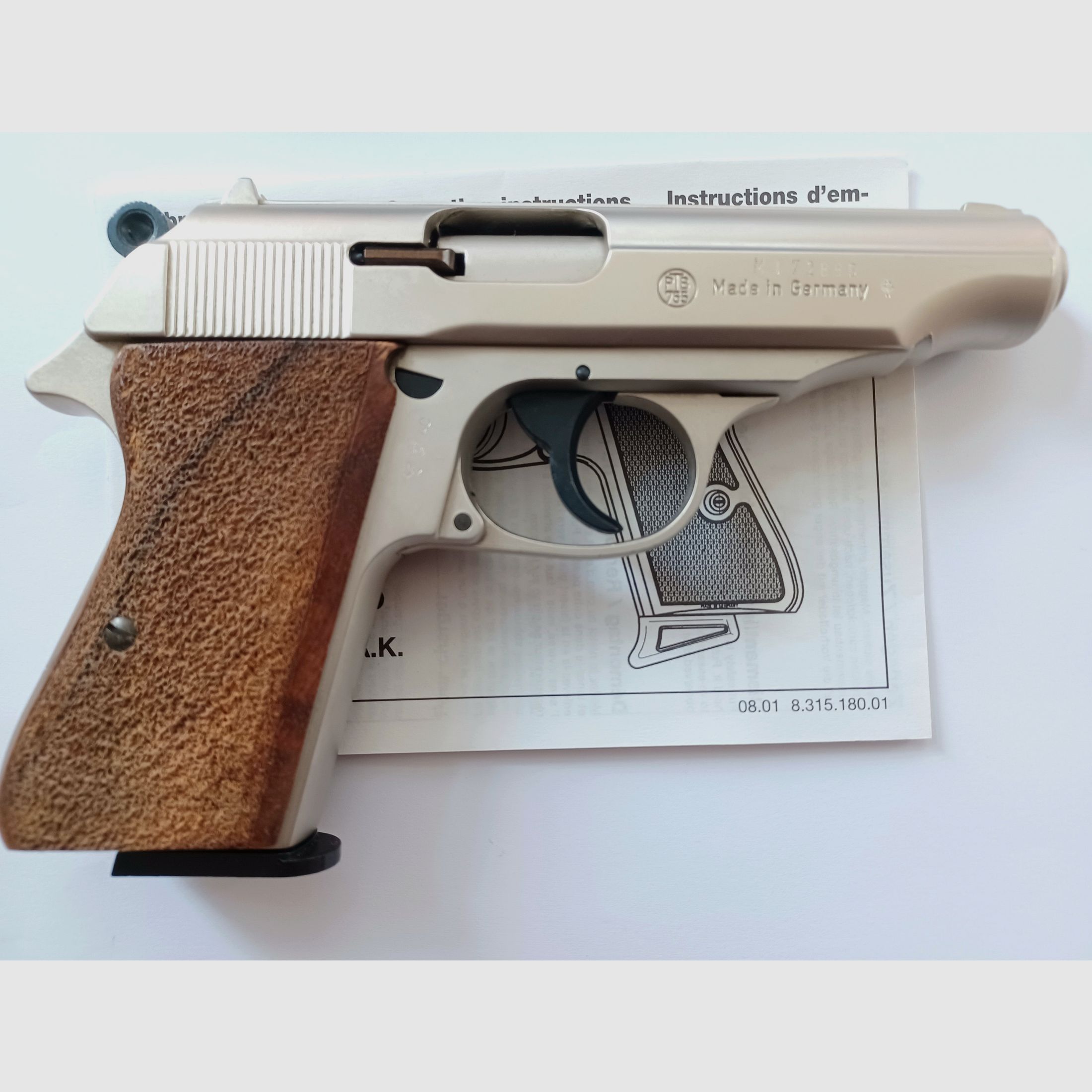Walther Mod. PP cal. 9mm P.A.K , Bild 8 von 8