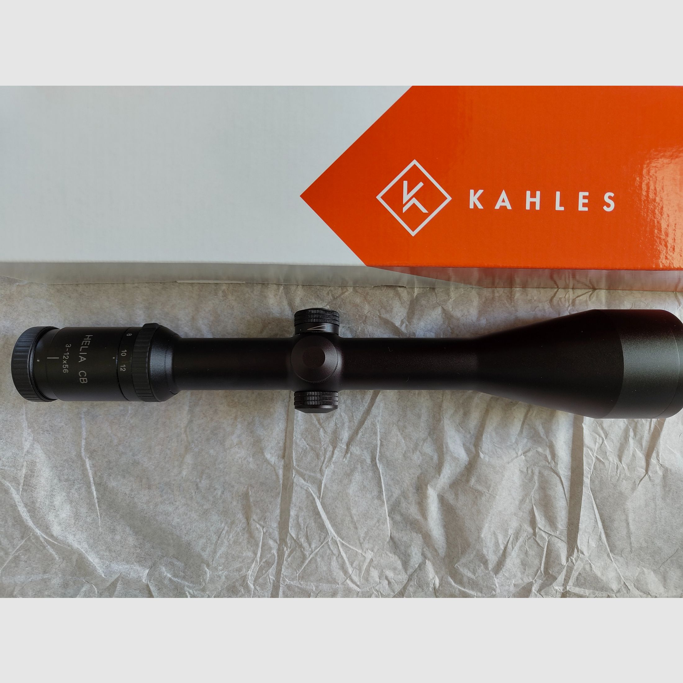 Scope Kahles Helia CB 3-12x56 LA 4 refurbished, imagen 1 de 5