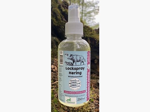 Spray przynęta dla dzikich zwierząt o zapachu śledzia 250 ml
