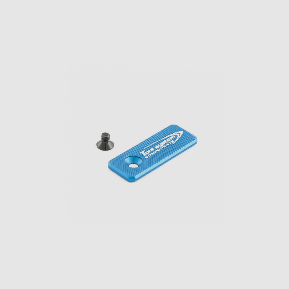 Toni System oversized closure catch button Benelli M4 - Blue