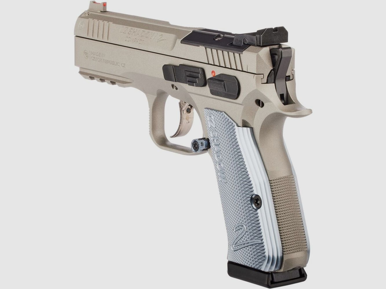 Pistolet CZ Shadow 2 Compact Titan OR Silver 9 mm Luger
