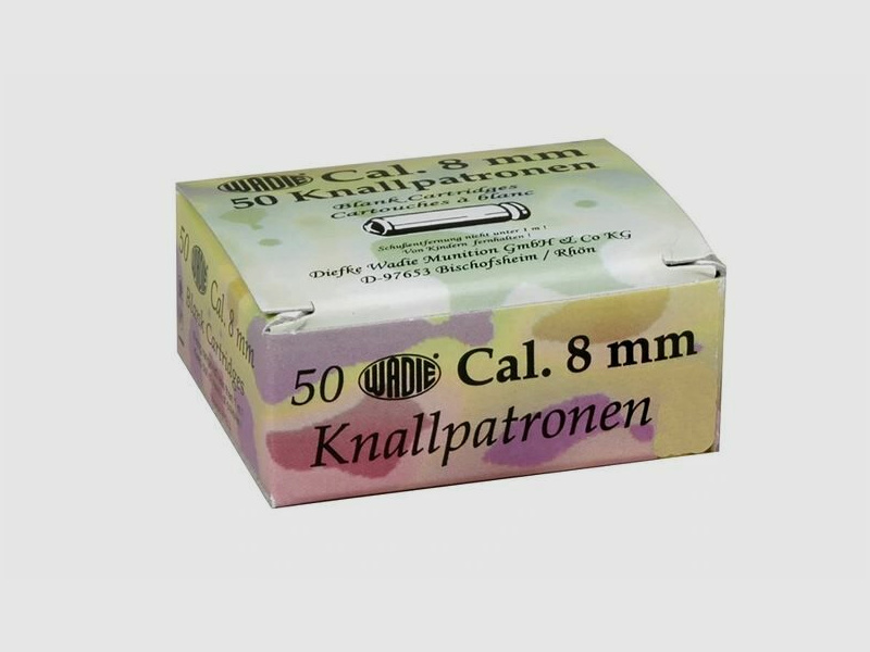 Wadie 8mm Platzpatronen
