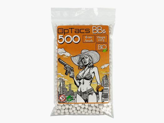 Softair - Kugeln OpTacs Supreme BIO BBs 0,20 g 500 Stk.