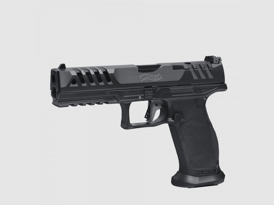 Walther PDP Match Full Size, 5", Polym 9 mm Luger, 1x 18 schoten + 2x 20 schoten, afbeelding 2 van 4