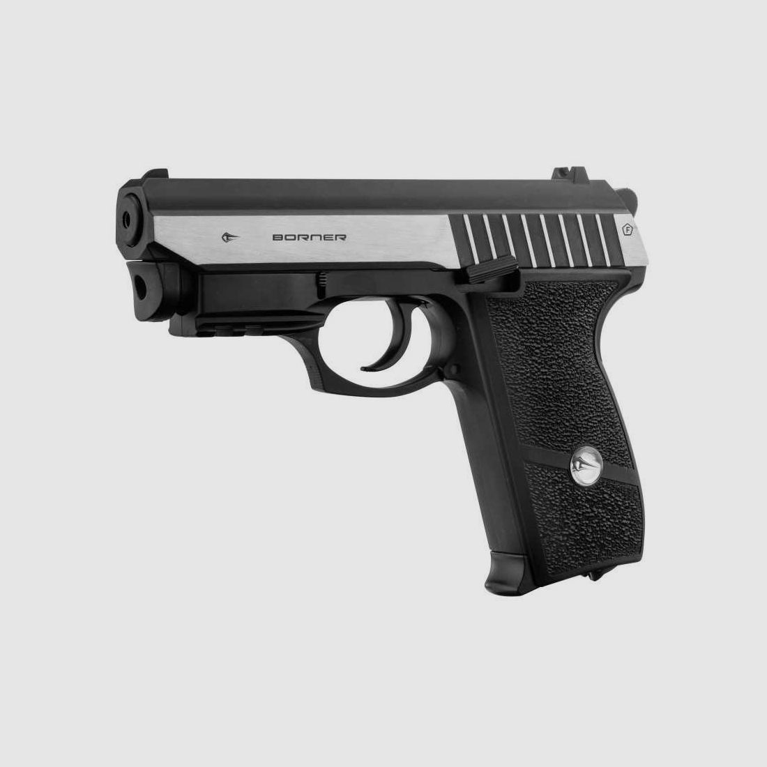 Pistolet CO2 culasse mobile BORNER PANTHER 801 Cal. 4.5mm BB's avec laser intégré, image 1 sur 2