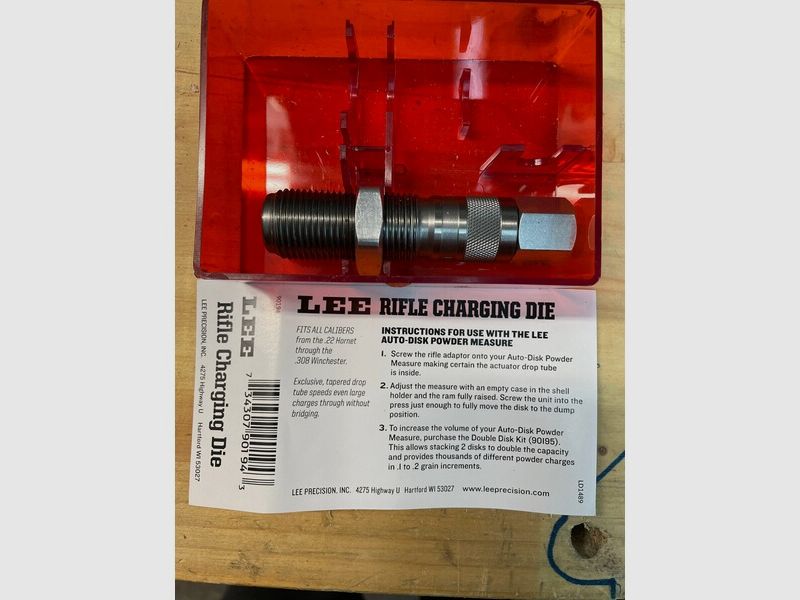 LEE Rifle Charging Die