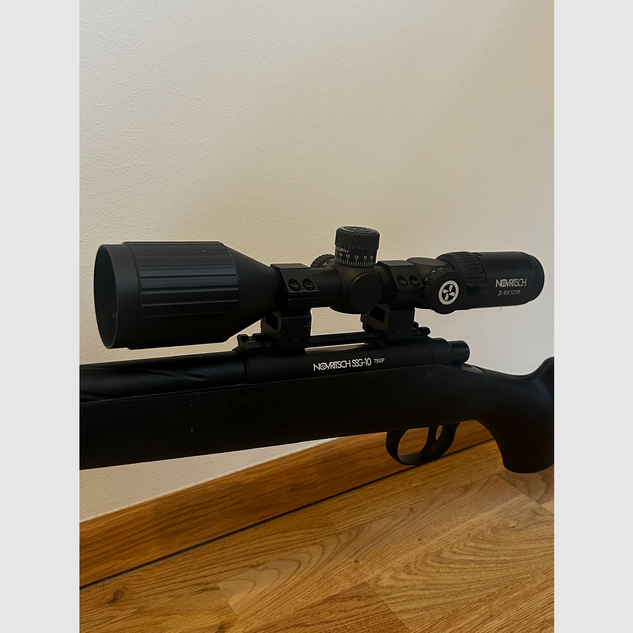 Novritsch SSG10 A1 – visor + silenciador + bípode – M160 (2,8 J) – casi nuevo, imagen 4 de 4