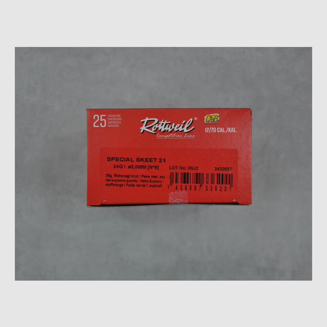 Rottweil Special Skeet 24 12/70 2,0mm *1000 colpi*