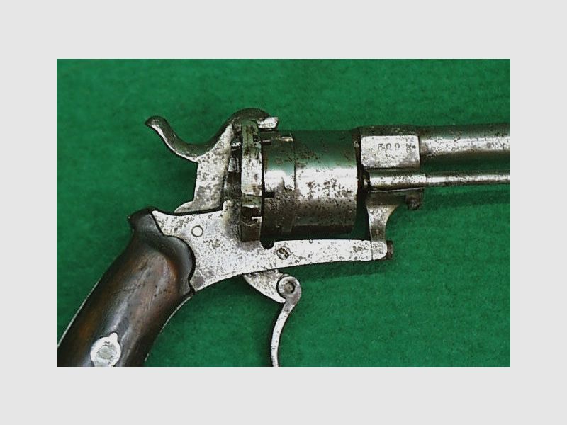 unknown Lefaucheux pocket revolver