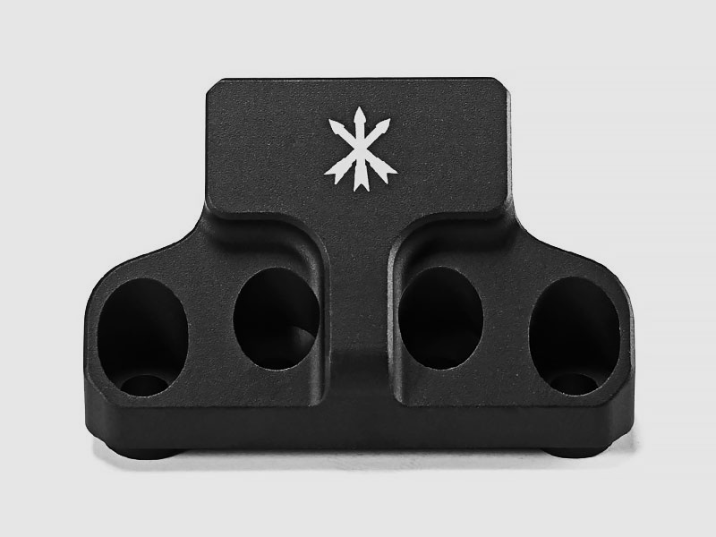 BASE OTTICA OFFSET FAST UNITY TACTICAL, ADATTATORE DI MONTAGGIO NERO