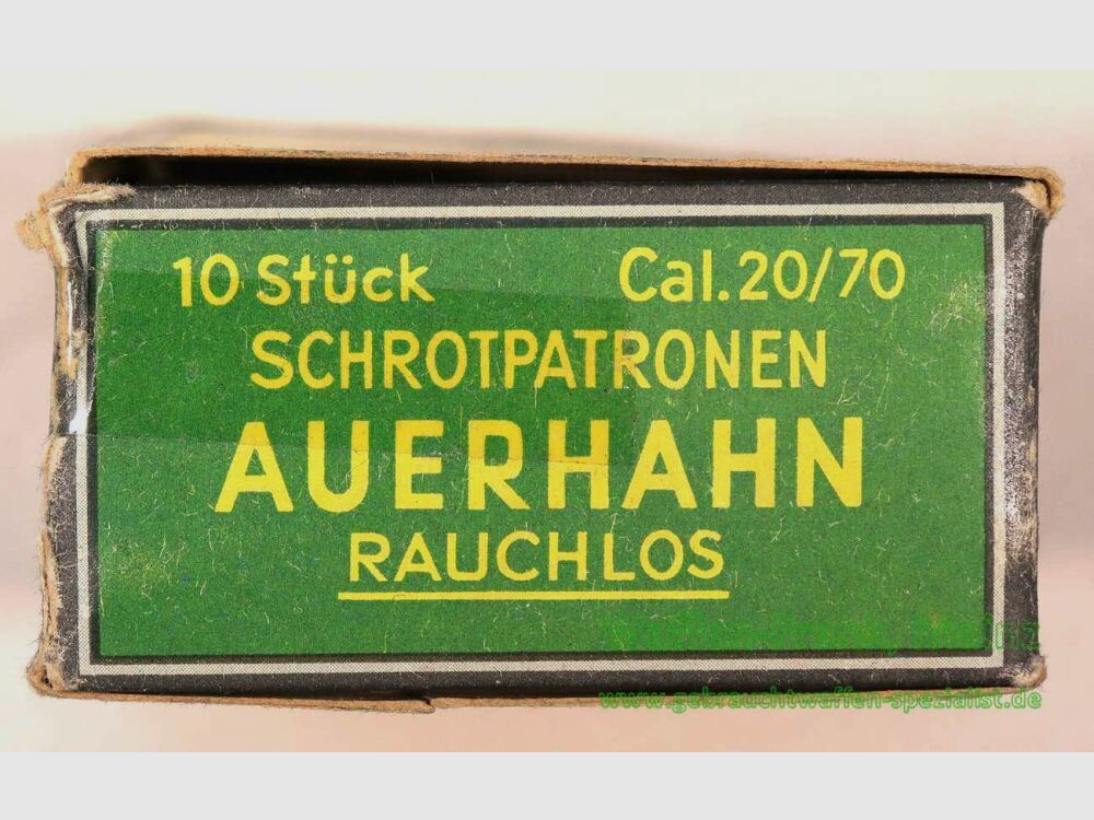 RWS (WZd.Fa.Rottweil) cartouches à plomb 20/70, image 2 sur 2