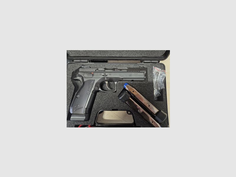 CZ Shadow 2 Optics Ready 9mm Luger, BLACK mit Barrel Bushing