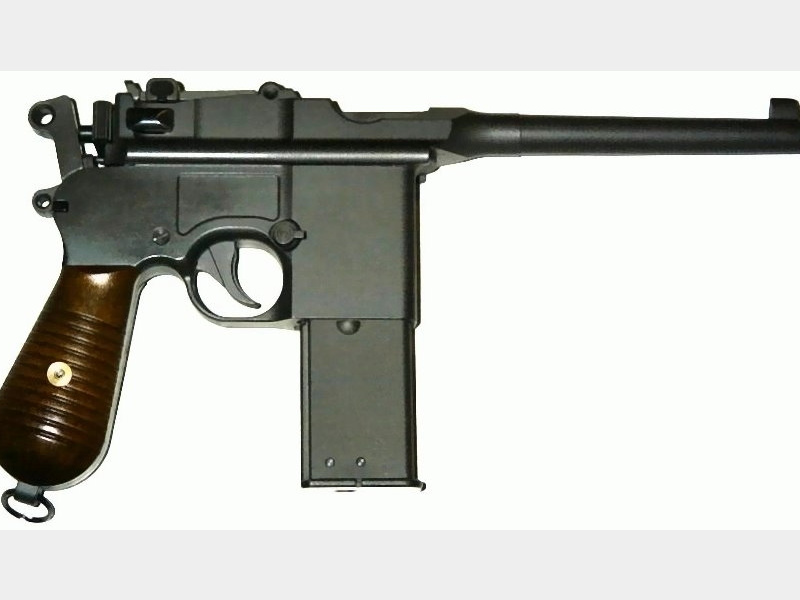 M712 (Mauser C96) 6mmBB Gas Airsoft Pistole