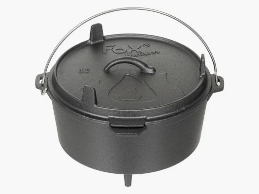 Feuertopf, "Dutch Oven", Gusseisen, ca. 5,7 l