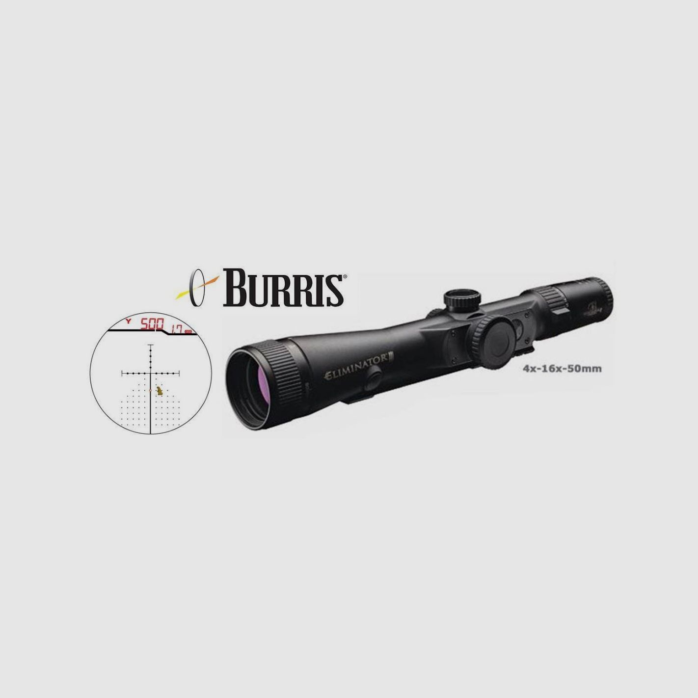 Zielfernrohr BURRIS Ballistic III Laserscope 4 -16x50, Bild 2 von 2