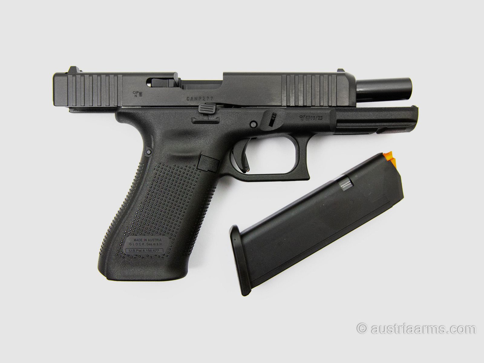 Glock 17 Gen5 Front Serrations – Neuwertige Gebrauchtwaffe, Bild 2 von 4