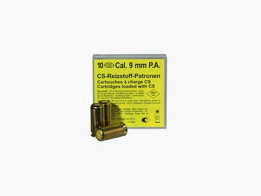 Cartouches 9mm PA Gaz