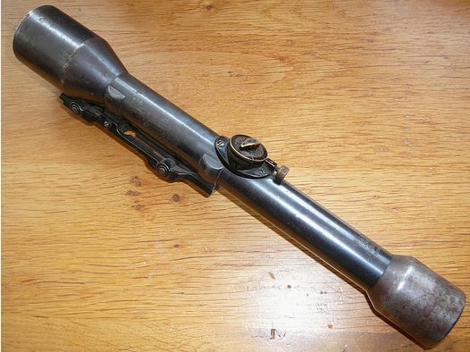 scope Zielsechs Carl Zeiss / Jena reticle 1 steel version with side mount slip-on mount - steel scope
