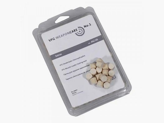 VFG - VORDERLADER - VERDÄMMUNGSPFROPFEN - .44/.45 - 10MM - 250 STÜCK