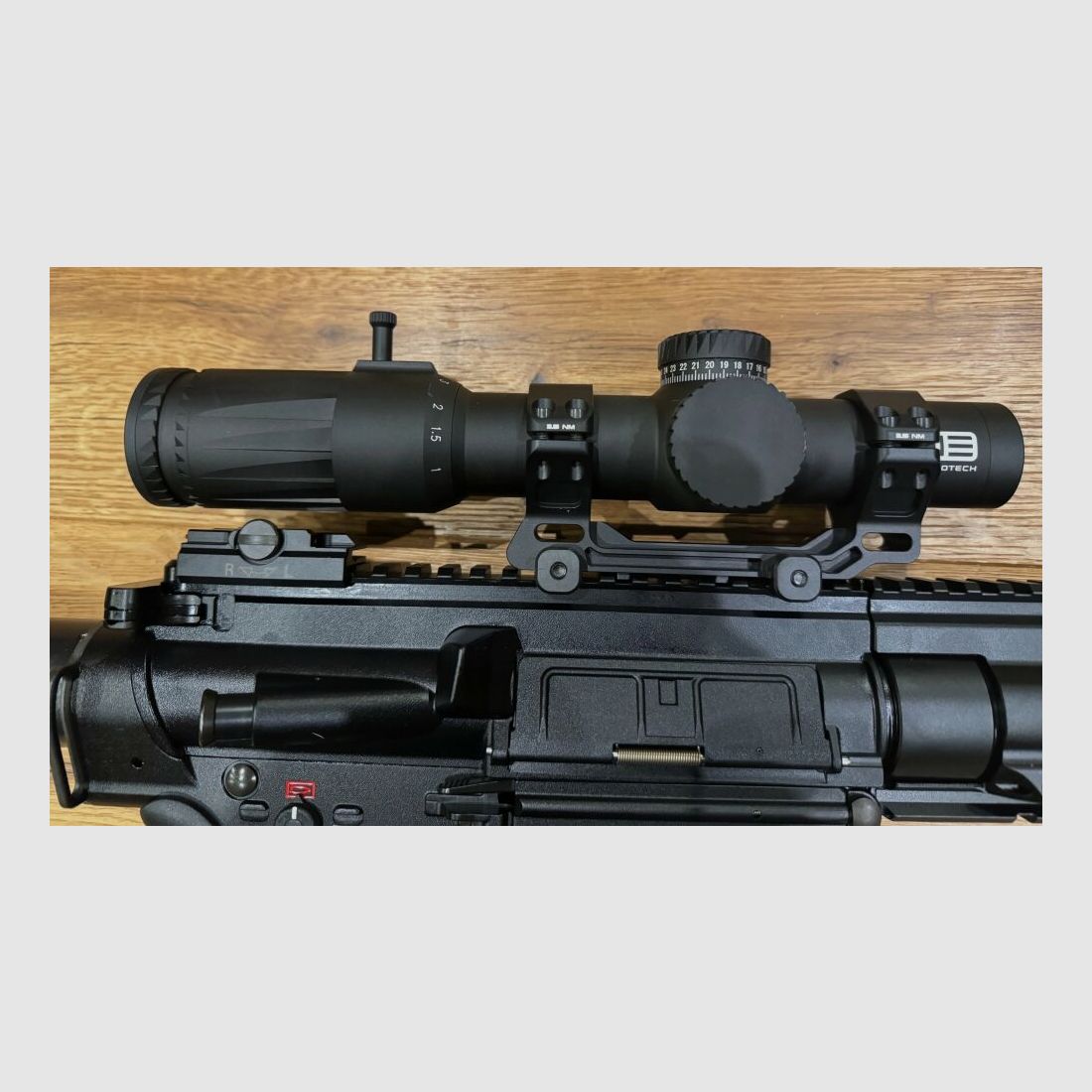 Heckler y Koch MR308 A3 Slimline 13" negro incl. Eo-Tech VUDU ZF