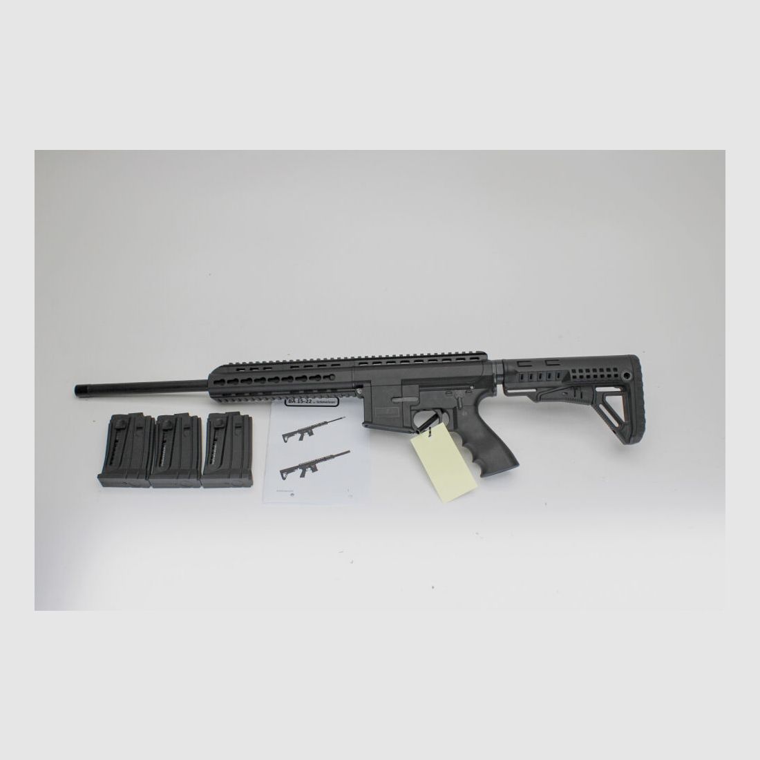 Rep. carabine Schmeisser BA15-22 cal. .22lr avec 3 chargeurs .22lr, image 1 sur 7
