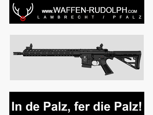 SCHMEISSER AR15 M5FL 16,75″ Kaliber 223Rem De klassieker als PFALZKRACHER voor MEGASPARPREIS