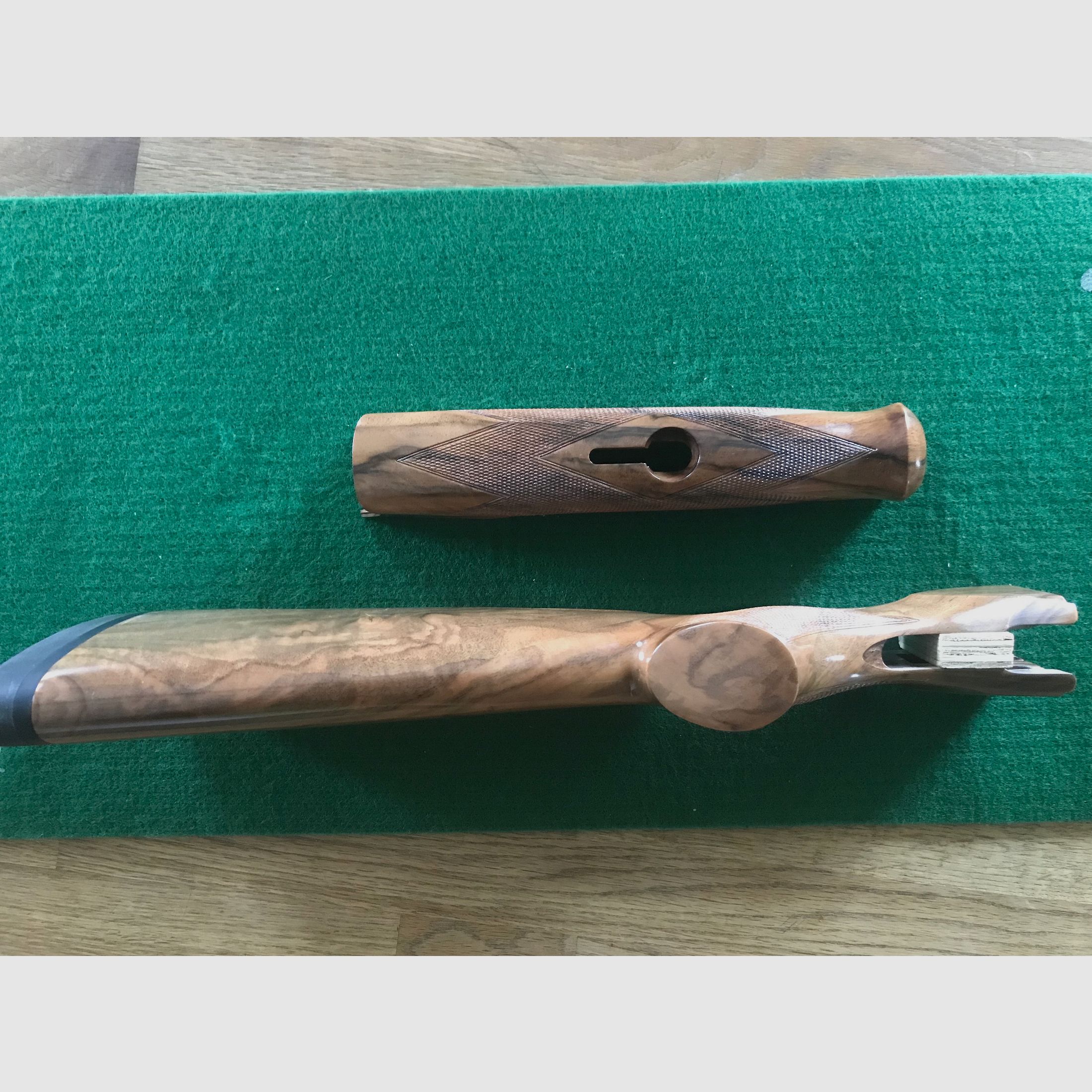 Krieghoff K80 Sporting Schaftset voor voor- en achterste schouderstuk met verstelbare schoudersteun