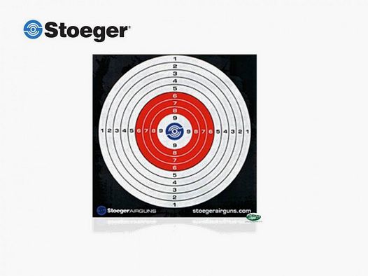 STOEGER Cible 14x14cm paquet de 100 30354