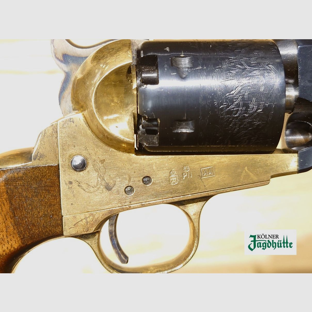 Perkussie-revolver Pedersoli Navy Mod. 1851 Kal. .36 (Zwart Poeder) Zwartpoeder