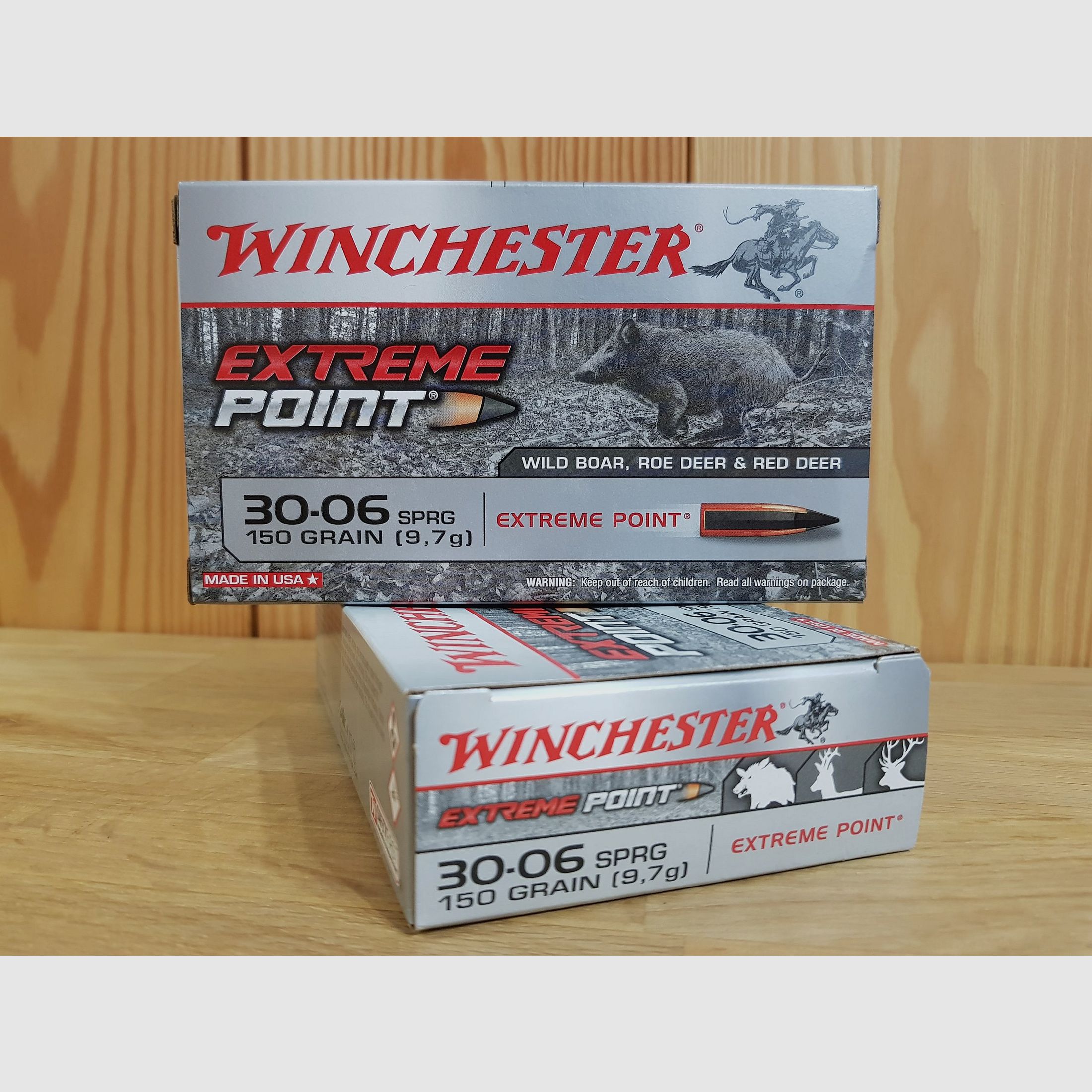 WINCHESTER MUNITION KAL. 30-06 EXTREME POINT 150 GR.